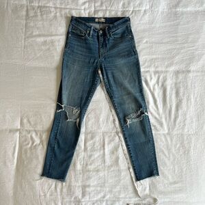 Madewell High-Rise Skinny Crop Jeans in GUC